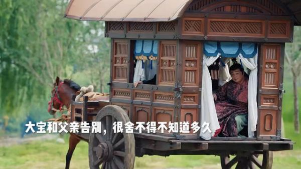 大宝和父亲告别,以后范闲和婉儿照顾大宝,父亲你要好好的照顾自己