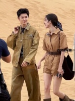 陈哲远娜扎旅行任意门路透，像在沙漠里走T台