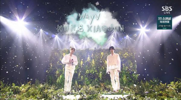 三年前的今天(210620)，WayV 肖俊 + 钱锟 带来的现场舞台 直拍合集→