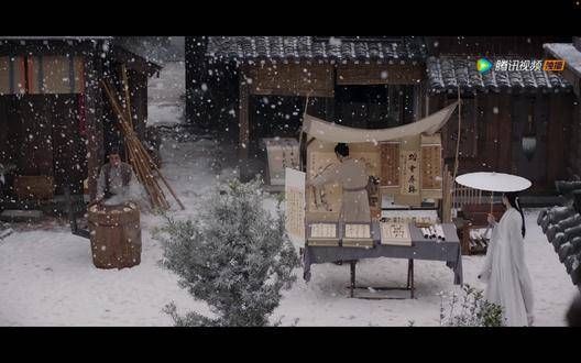 这场雪景真是美得令人窒息,仿佛只有小芬芳能创作出如此意境