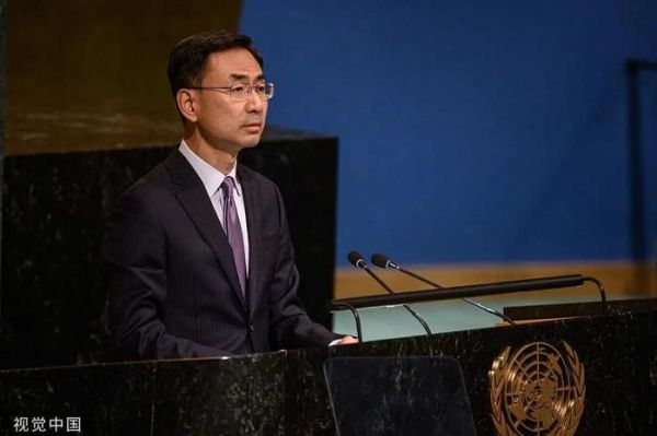 中国常驻联合国副代表耿爽 资料图
