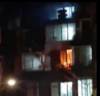 韩媒：韩国一住宅起火两名中国人受伤