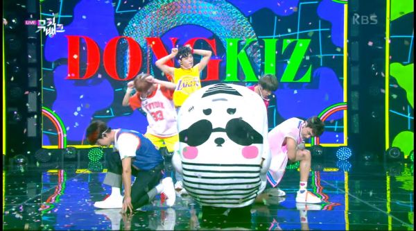 三年前的今天(210723),DONGKIZ 带来的现场舞台