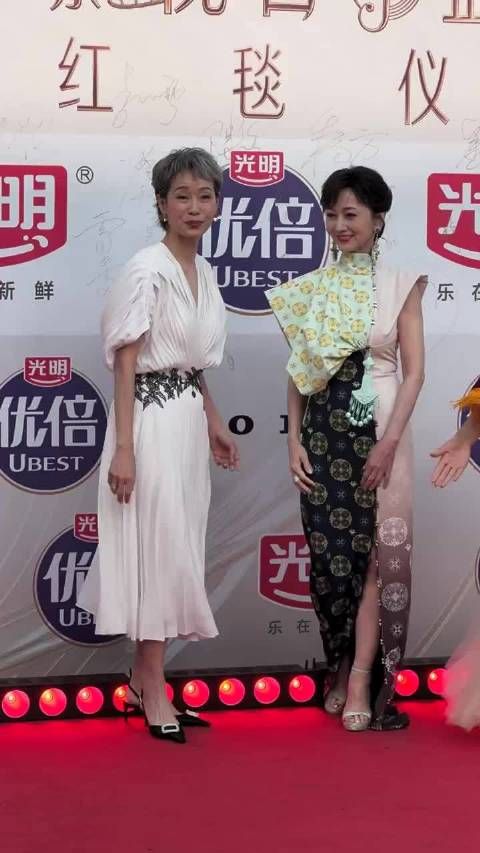 赵雅芝叶童一起同框活动,无美颜滤镜直拍,70岁的白娘子,61岁的许仙…
