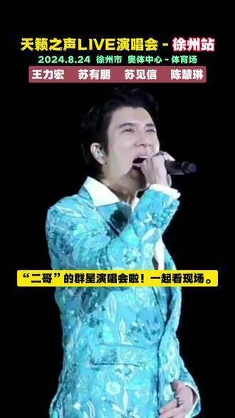 王力宏、苏有朋、苏见信、陈慧琳齐聚徐州!一同现身活动现场