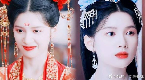 这是张婧仪全剧最美的两个造型,应该没有异议吧