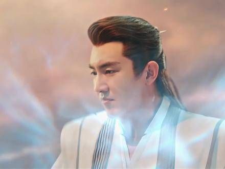 神明之力自九天降临,轻挥衣袖便将汹涌而来的火焰反弹回去!