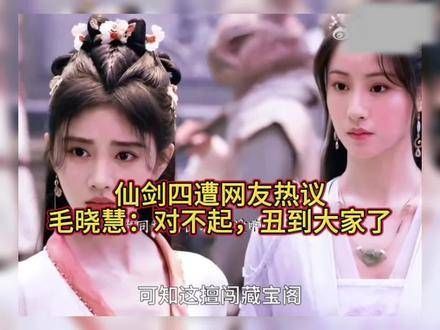 遭网友热议,毛晓慧深夜发文道歉:对不起…