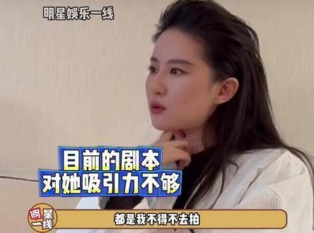 谈及不接新戏的原因!