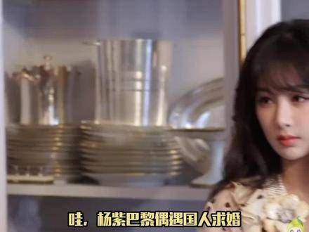 巴黎偶遇国人求婚,夜色、星光与玫瑰交织,浪漫至极~~ 杨紫