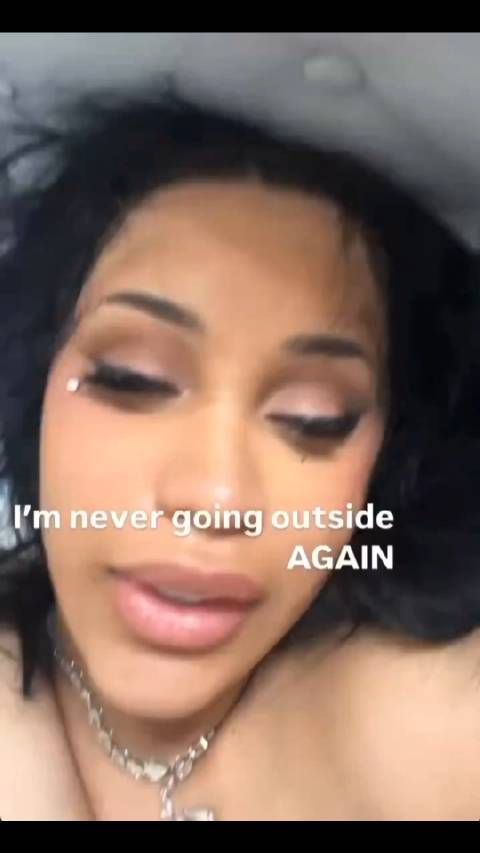 笑死了!卡姐(Cardi B)在生日派对结束后发布了视频动态…