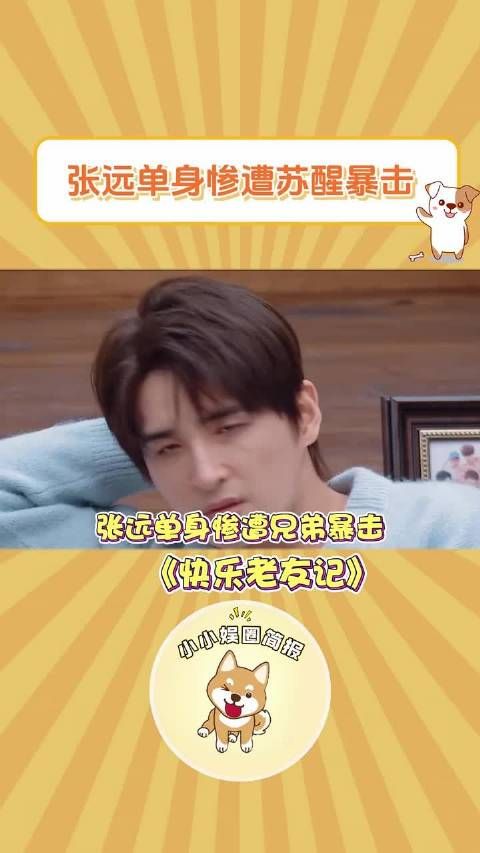 张远单身遭遇苏醒猛烈打击!单身的远远真是太可怜了! 张远