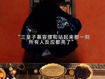 三皇子慕容璟站起的瞬间,众人的反应都亮了