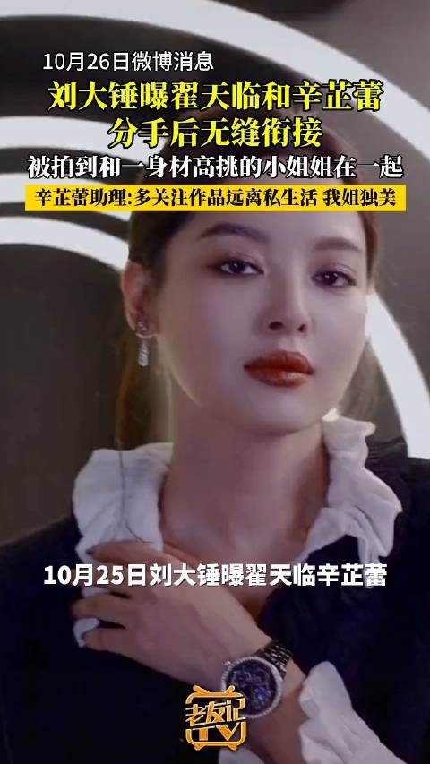 辛芷蕾疑似分手