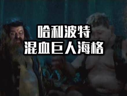 外表彪悍,内心却温柔脆弱的海格,你喜欢这样的角色吗?