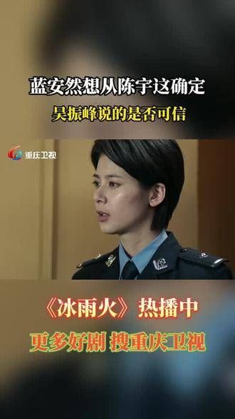 蓝安然希望从陈宇这里确认,吴振峰所说的是否真实可靠