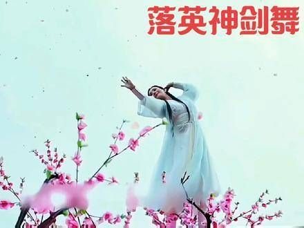 黄蓉的落英神剑舞,美轮美奂,尽显侠女风范