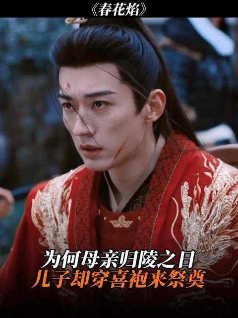 为何母亲归陵之时,儿子却着喜袍前来祭奠?