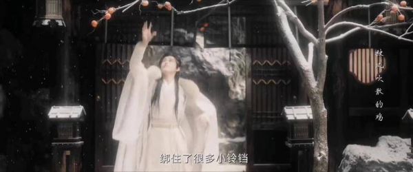 跳跃着,小卓够不到树梢上的甜美柿子 期待着…