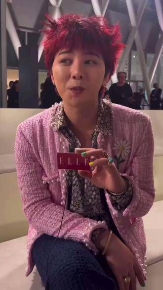 哥哥的造型,真酷! 权志龙