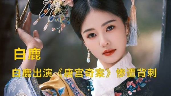 白鹿主演《唐宫奇案》遭遇背叛,剧方官博粉丝持续流失…