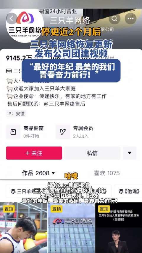 三只羊网络复更