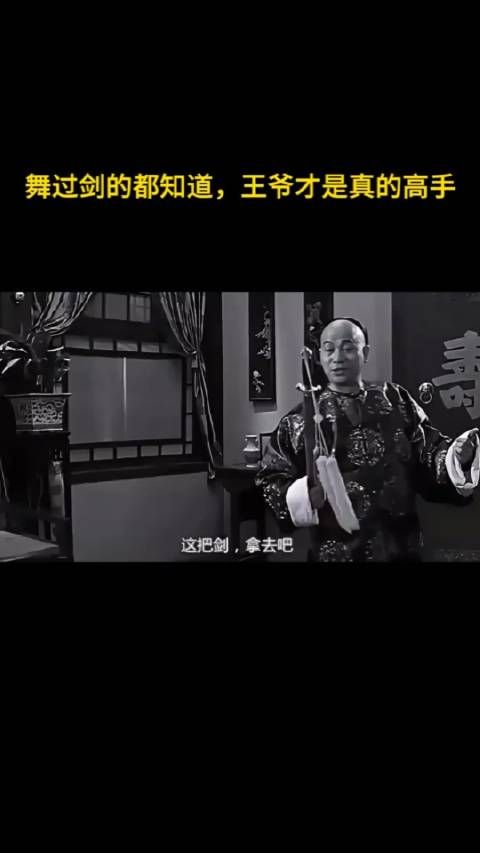舞过剑的都知道,王爷才是真的高手