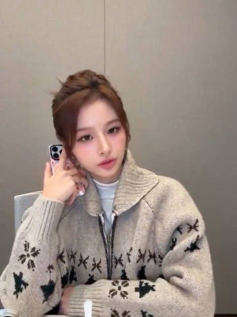 241130 雪允直播 去试镜的时候化妆了吗?