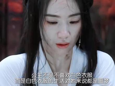公主并非因沈玉容而着艳装,而是因为在代国时,她常穿白衣历经磨难…