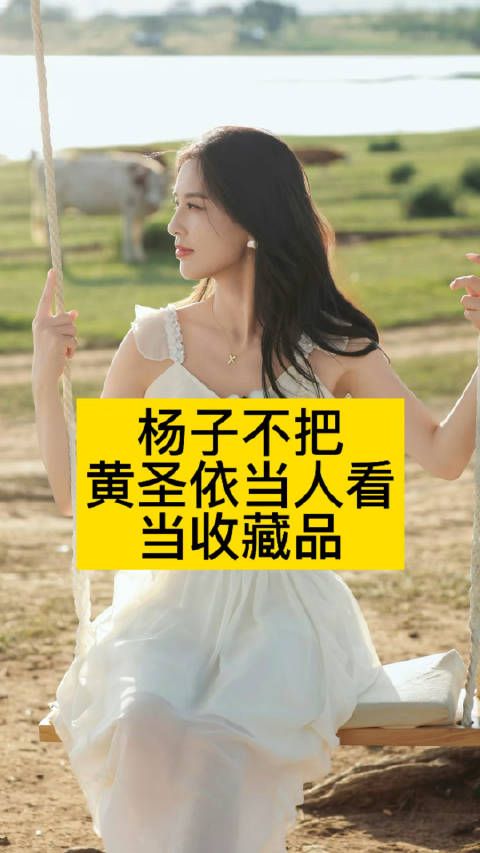 杨子不把黄圣依当人看,当收藏品向全世界安利吴清功杨子黄圣依 没领证