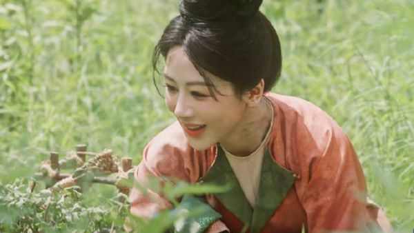 天呢，采花这段实在拍得太美