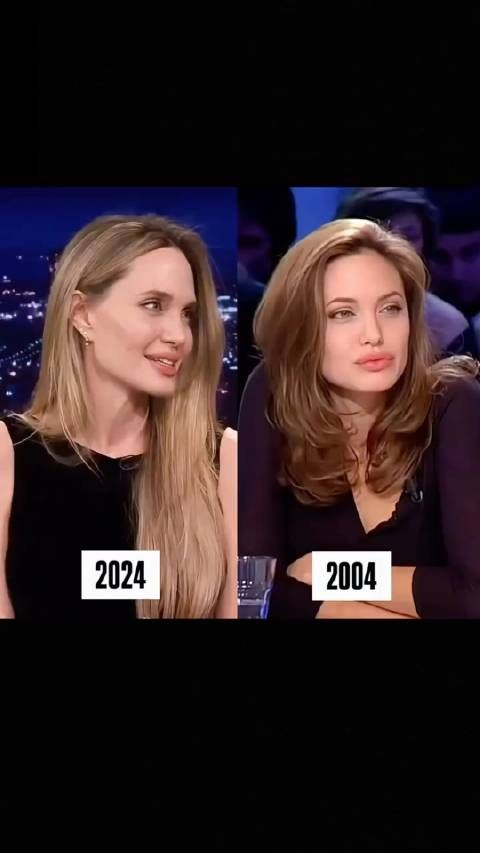 安吉丽娜朱莉，20年冰冻美人，20年这差距已经很不错了…