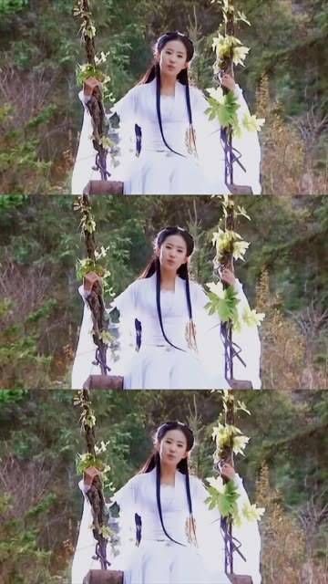 每一次出场都惊艳绝伦，仙气飘飘 刘亦菲 小龙女
