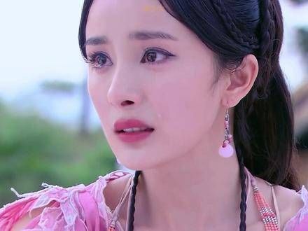 杨幂你好,竟然会哭泣呢