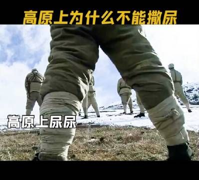 高原上不能撒尿!高原空气都很稀薄,氧气含量低