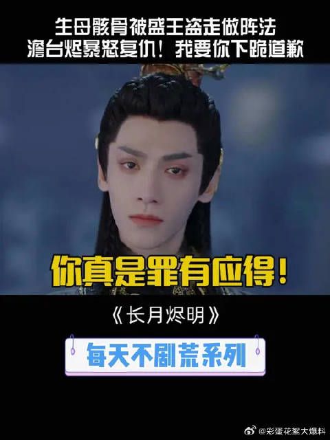 澹台烬让盛王跪下向母亲道歉,盛王趁机摔碎骨灰太卑劣