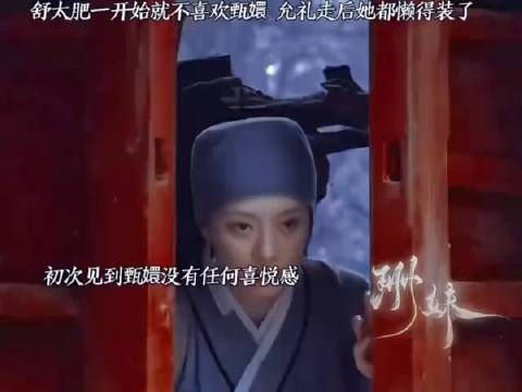 舒太肥从一开始就不喜欢甄嬛,允礼走后她都懒得装