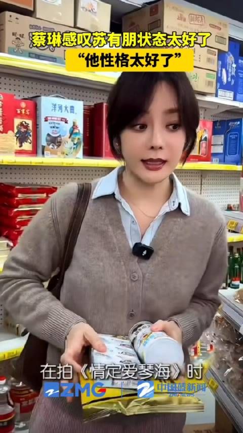 蔡琳感叹苏有朋状态太好了