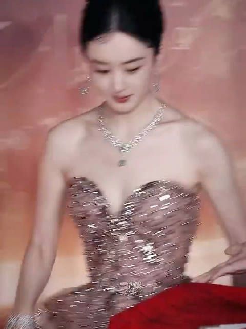 赵丽颖微博之夜宅男女神