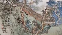 李圣峰‖《蓥华雨后》卷:水墨长卷中的山水精神密码