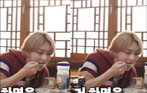 梁祯元进食画面公开，萌态引发粉丝关注