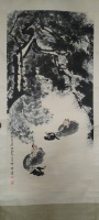 李可染《牧童骑牛图》:水墨间的田园牧歌