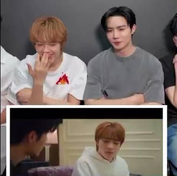 他让我握他的手 怎么害羞了 250514 zeenunew .泰剧穿越天际靠近你