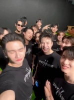 泰剧极速恋人主演poohpavel片场互动曝光