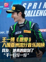 王一博作品入围亚洲流行音乐大奖周榜TOP10