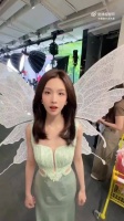 满脑子都是波比波比波比波~这样的@陈都灵 真的太可爱了！
