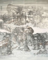 刘晨光山水画展在京亮相
