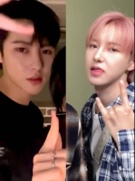 黄仁俊晒ROCKSTAR造型对比照，2022与2025风格迥异