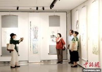 2025杭台书画展开幕 两岸120余幅佳作亮相