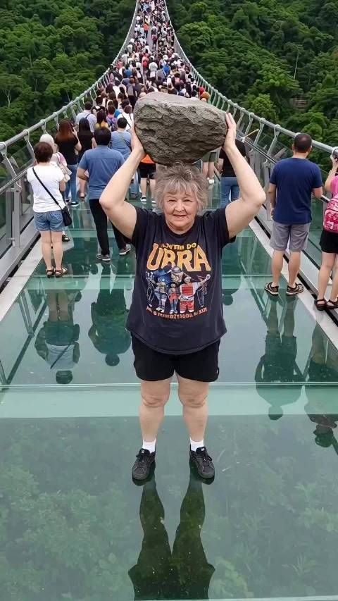 我敢说你在走玻璃栈道的时候肯定这样想过